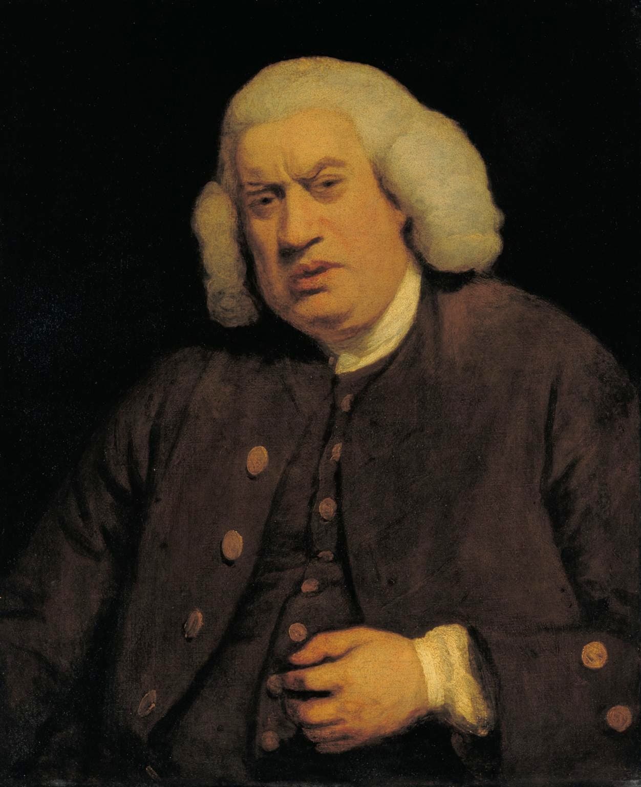 Portrait of Samuel Johnson by Joshua Reynolds