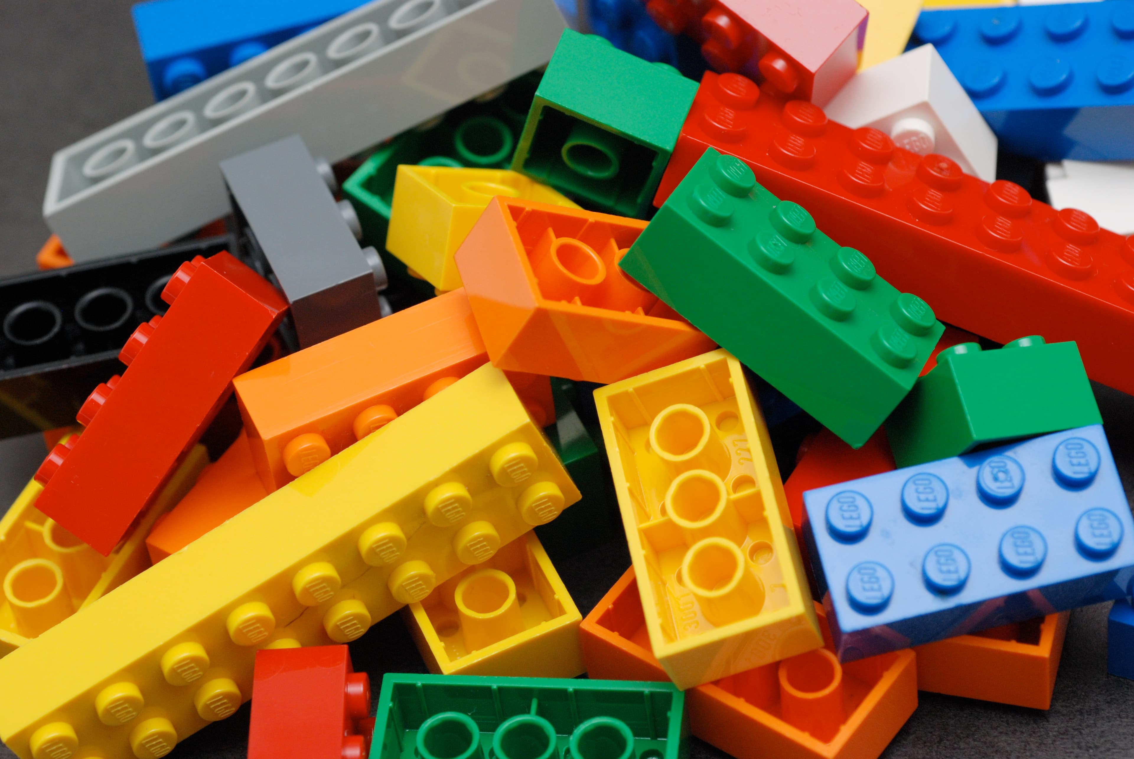 LEGO color bricks