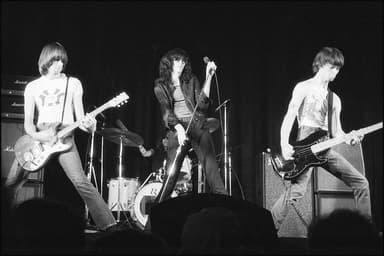 The Ramones performing in Toronto, 1976