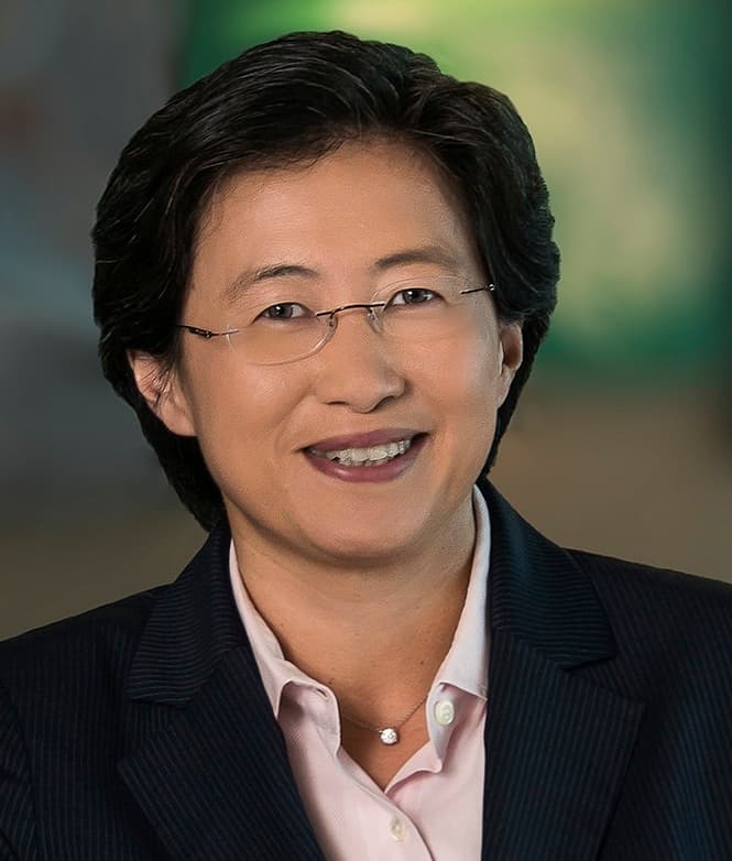 Lisa Su portrait, AMD CEO