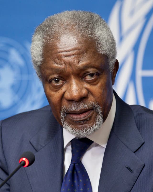 Kofi Annan, UN Secretary-General