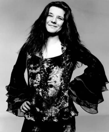 Janis Joplin performing, 1970