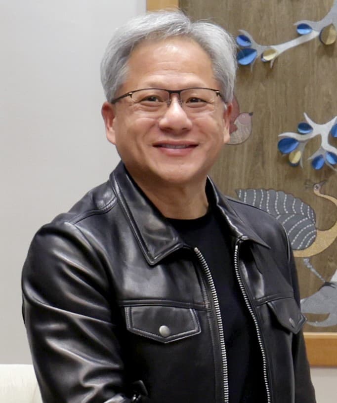 Jensen Huang portrait, NVIDIA CEO