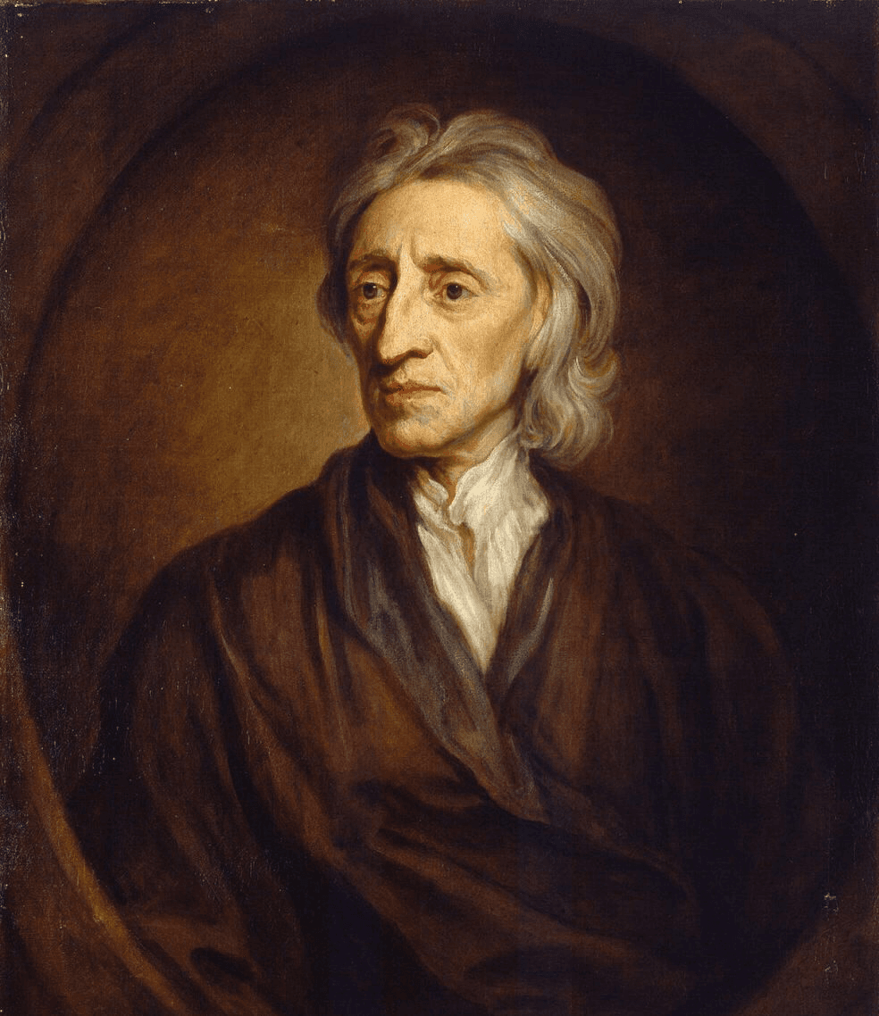 Portrait of John Locke by Godfrey Kneller