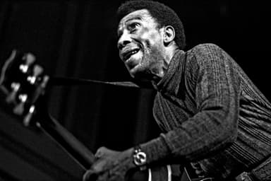 T-Bone Walker performing, 1972