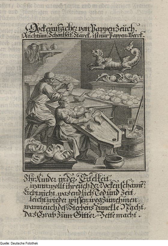 Doll maker from a Book of Trades