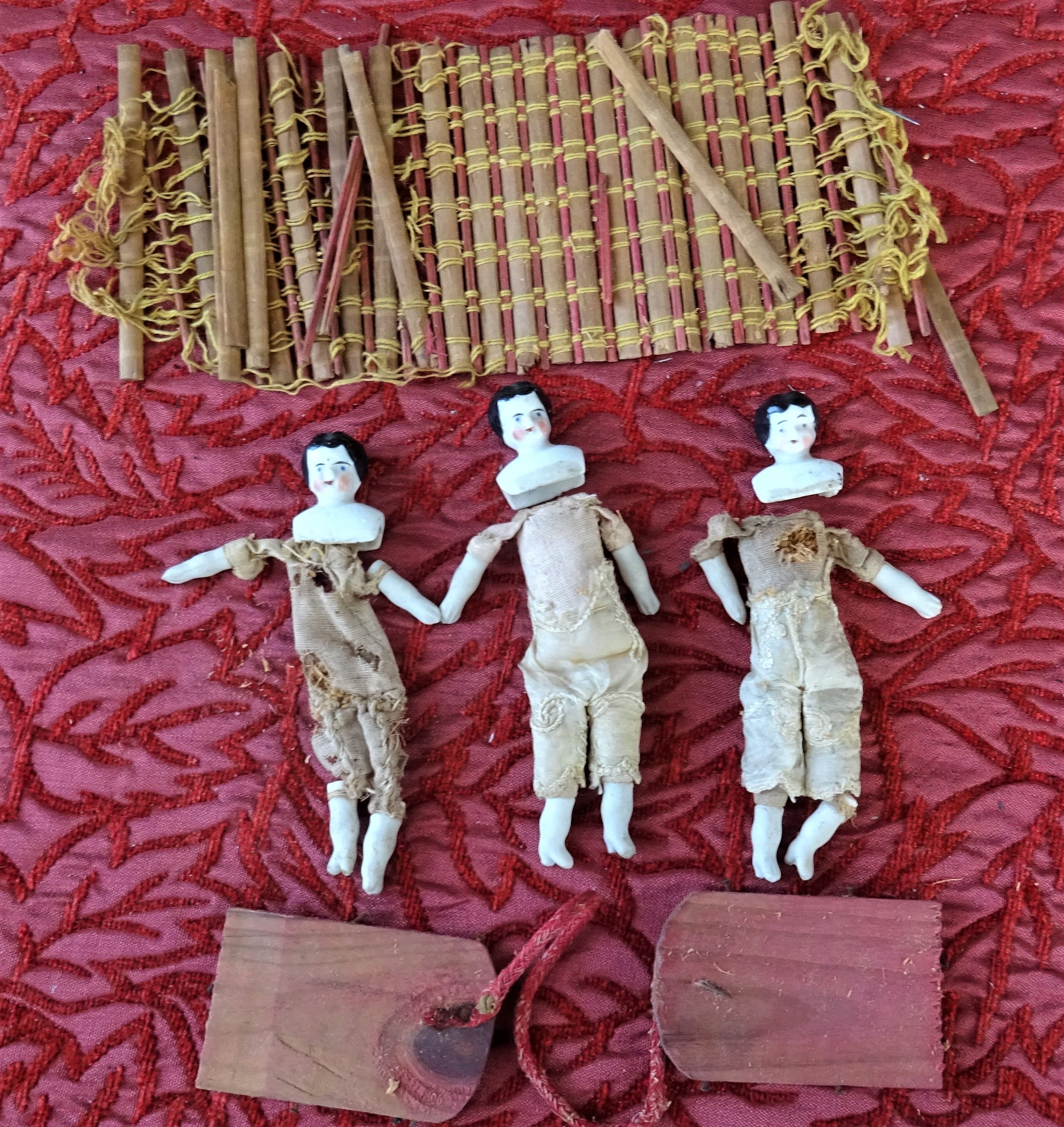 Victorian porcelain dolls