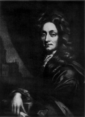 Sir Christopher Wren, architect of the new St Paul's Cathedral