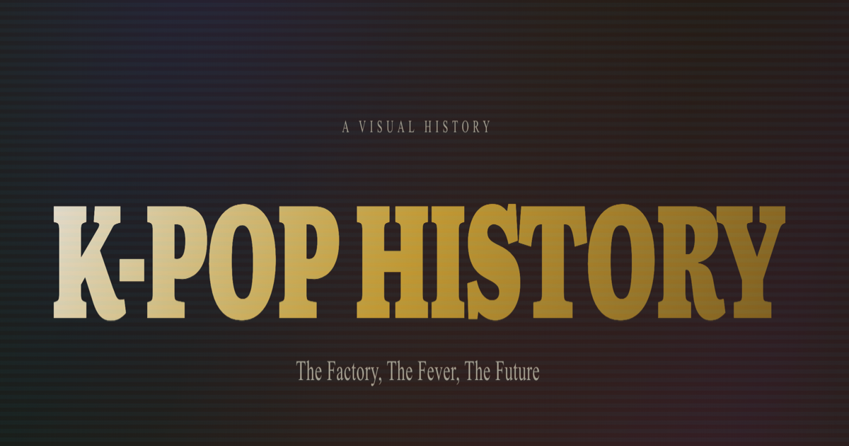 K-Pop History